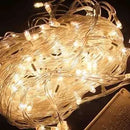 Instalacion Lineal Led Luz Calida X 200 Luces 13 Metros