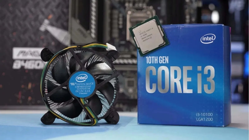 Procesador Intel Core i3-10100 BX8070110100 de 4 núcleos y 4.3GHz de frecuencia con gráfica integrada