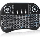 Mini Teclado Inalámbrico Airmouse Android Smart Tv Iluminado Mouse Color Teclado Black
