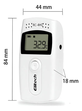 Data Logger Elitech Rc-4hc Temperatura Humedad Digital