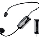 Micrófono Diadema Uhf Takstar Hm200w Largo Alcance Negro