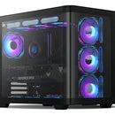 Funda Darkflash Atx Mid-tower Para Para Juegos, Enchufe T