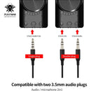 Tarjeta De Sonido Gamer Usb De 7.1 Control Vol Gs3 Mark Ii