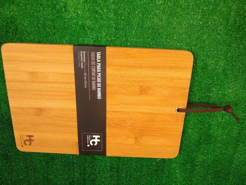 Tabla Profesional Madera Bambú Para Picar Alimentos - Asados Multiuso