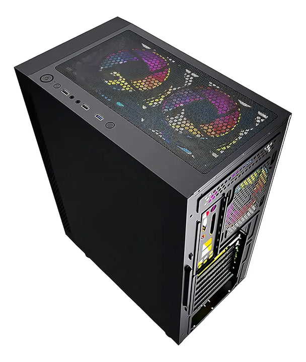 Bgears B-optillusion Caja Atx Para Gaming, Panel Frontal