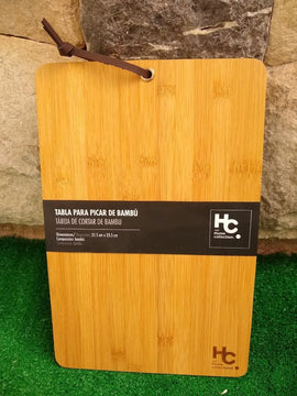 Tabla Profesional Madera Bambú Para Picar Alimentos - Asados Multiuso