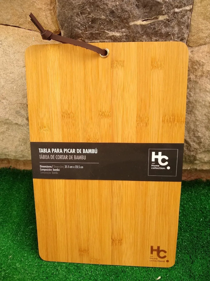 Tabla Profesional Madera Bambú Para Picar Alimentos - Asados Multiuso