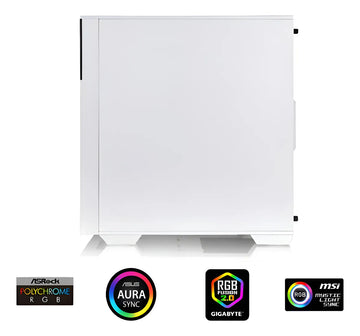 Microchasis Thermaltake Divider 170 Tg Blanco Argb + 2 Venti