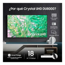 Tv Samsung 55 139,7cm 4k Uhd Led Crystal Smart Tv 55du8000