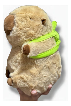 Capibara Peluche Mediano Fino Perfumado Color Café