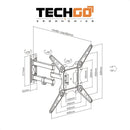 Soporte De Pared Tv/monitor 23''»55''/30kg, Techgo Spb-2206a Negro