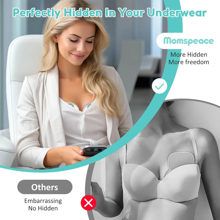 Extractor De Leche Manos Libres, Momspeace Extractor De Lech