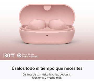 Auriculares in-ear inalámbricos Sony Bluetooth WF-C710N WF-C710N rosa