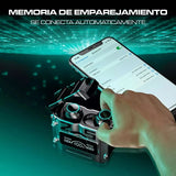 Audífonos Tws Bluetooth Gamer M25 Negros Inalámbricos