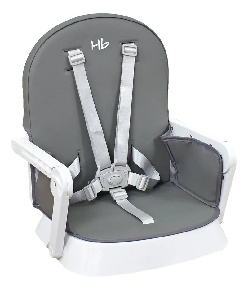 Silla Comedor Bebe 3 En 1 Lyra Happy Baby Color Gris Gris