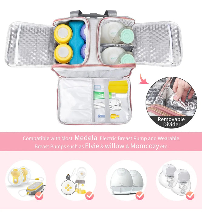 Bolsa Para Extractor De Leche Con Compartimento Refrigerador