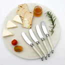 Set X4 Cuchillos Mantequilla Montpellier Marfil