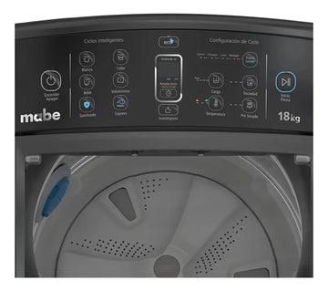 Lavadora Mabe Semiautomática Lmc48100wdab0 Diamond Gris