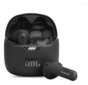 Audifonos Jbl Tune Flex Color Negro Luz Blanco
