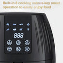 Freidora De Aire Pantalla Digital Bioaura Kitchen Frei01 Negro 1300 W