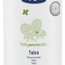 Talco Chicco Baby Moments 150g - Cuidado Suave Para Tu Bebé