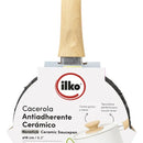 Sartén Ilko Antiadherente Cerámico Blanco 16cm