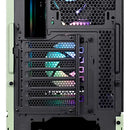 Gabinete Ceres 300 Matcha Green Tg Argb con 3 ventiladores Tt