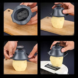 Mandolina Cortador Verduras 9 En 1 Multifuncional