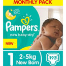 Pañales Pampers Etapa 1 X 160 U Sin Género