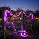 Manguera Led 3 Vias Luces Navideñas X 10mt Morada