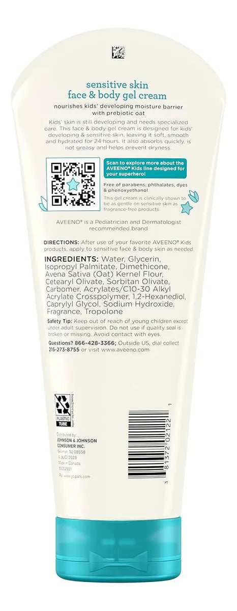 Aveeno Kids Para Piel Sensible