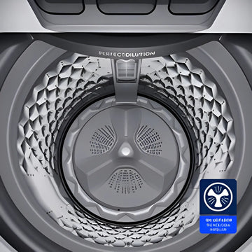Lavadora Electrolux carga superior 21Kg impeller perfect care gris LS21I