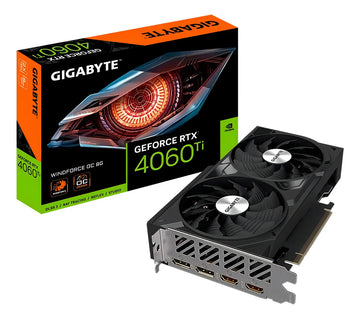 Tarjeta de video Nvidia Gigabyte Windforce GeForce RTX 40 Series RTX 4060 Ti OC Edition 8GB
