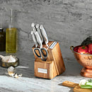 Cuisinart Juego De Cuchillos 7 Pzs En Bloque De Madera Color Plateado
