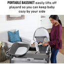Graco Corralito Pack N Play Close2baby Derby Con Moisés Y Ca