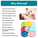 Silikong Placa De Succión De Silicona Para Niños Pequeños Se