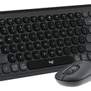 Kit Teclado Y Mouse Logitech Pop Icon, Español, Grafito