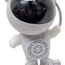 Parlante Bluetooth Proyector de galaxia Astronauta Color Blanco