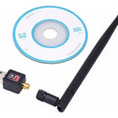 Adaptador Receptor Wifi Usb Inalambrico 1200 Mbps Con Antena