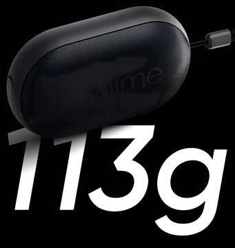 Bocina Mini Realme Bolcillo Bluetooth Speaker Portatil Color Negro