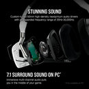 Fone de ouvido over-ear sem fio Corsair VOID RGB Elite Wireless CA-9011201-NA blanco