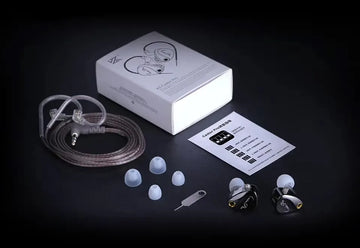 Auriculares in-ear gamer KZ Castor PRO bass version negro