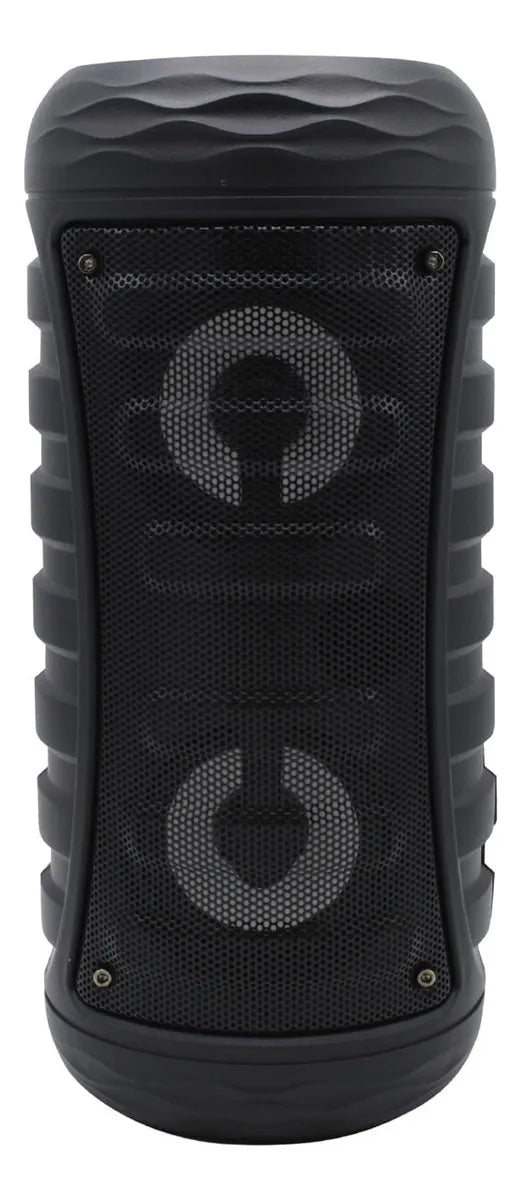 Parlante Recargable 12w Rms Con Bluetooth, Usb Y Sd Color Negro