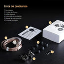 Audífonos Kz Castor Improved Bass Con Microfono Negro