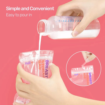 Bolsas Para Leche Materna Nuliie 120 Unidades Libre De Bpa