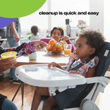 Silla Alta Reclinable Ajustable Y Plegable Arcoíris