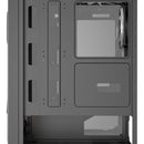Gabinete Gamer Iceberg Flow D Negro Argb 4 Ventiladores Caja