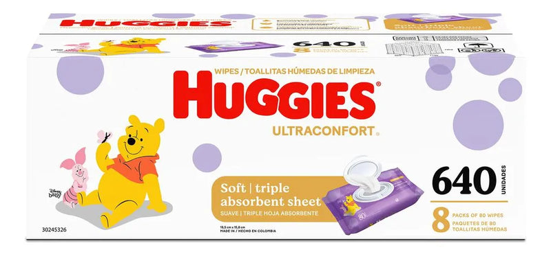 Toallas Huggies X 640 Unidades