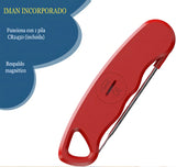 Termómetro Digital Cocina Carnes Líquidos Aceite Plegable