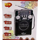 Radio Parlante Panel Solar Recargable Bocina Altavoz Fm Sd Diseño